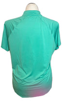 Coral Bay Golf Women's Green Short Sleeve Top Size XL-2