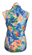 Walter Hagen Women's Watercolor Floral Sleeveless Golf Top SIze L-2