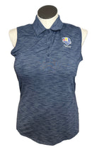 Adidas Women's Navy & Gray Print Sleeveless Golf Top w/Logo Size L-1
