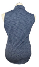 Adidas Women's Navy & Gray Print Sleeveless Golf Top w/Logo Size L-2