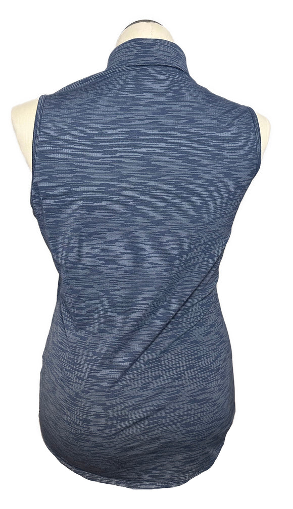 Adidas Women's Navy & Gray Print Sleeveless Golf Top w/Logo Size L