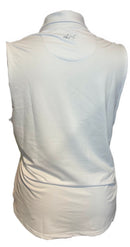 Greg Norman Women's Solid Pique Sleeveless Golf Top Size XL-2