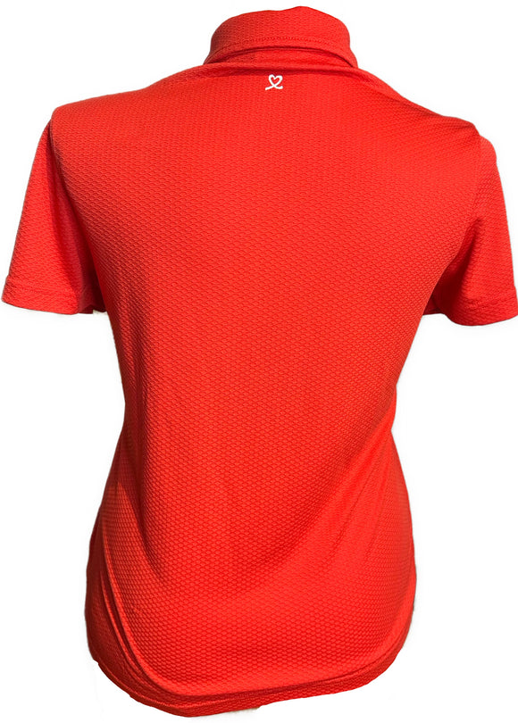 Daily Sport Textured Polo w/ Logo Size XL