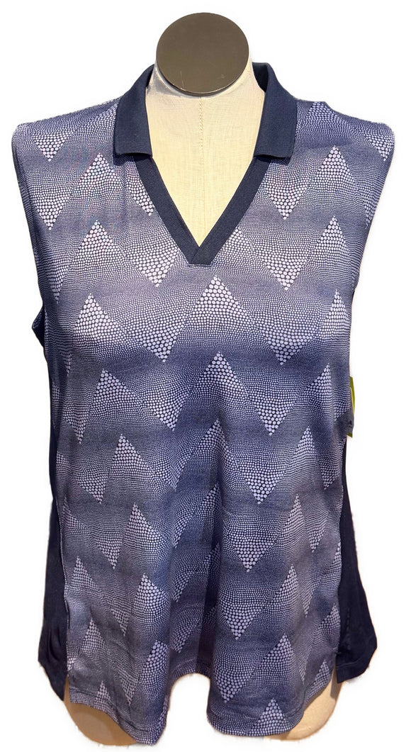 New Dunning Performance Zig Zag Dot Gradient - Night Sky Size XXL MSP$84