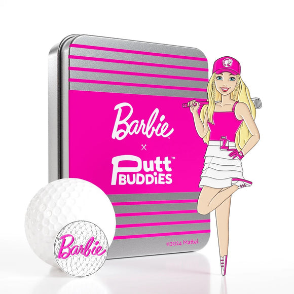 PuttBuddies Chasing Birdies Barbie Dovot Tool and Ball Marker Set