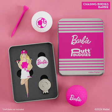 PuttBuddies Chasing Birdies Barbie Dovot Tool and Ball Marker Set - 0