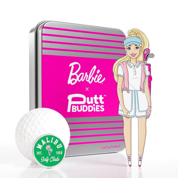 New Tee Time Barbie Divot Tool and Ball Marker Set