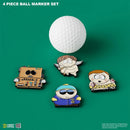 New PuttBuddies South Park Best Of Cartman Ball Marker Set-2