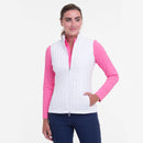 New EP NY White Vertical Quilted Golf Vest MSP$124-1