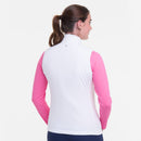 New EP NY White Vertical Quilted Golf Vest MSP$124-2