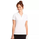 New EP NY Women's White Short Sleeve Convertible Collar Golf Polo MSP$68-1