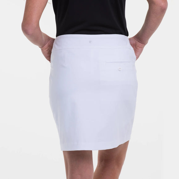 New EP NY 19" White Compression Golf Skort MSP$98