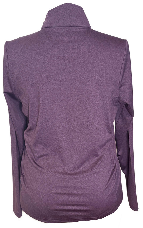 William Murray Plum Zip Pullover Size XL
