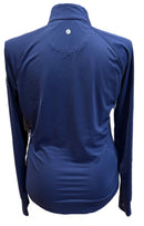 EP NY Women's Navy Patterned Pullover w/Logo Size L-2