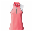 New Daily Sports Women's Maja Sleeveless Golf Polo - Coral Size L-1