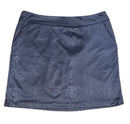 Greg Norman Women's Navy Metallic Snakeskin Skort Size M-1