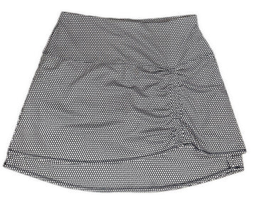 Lucky in Love Women's White & Navy Print Golf Skort Size L
