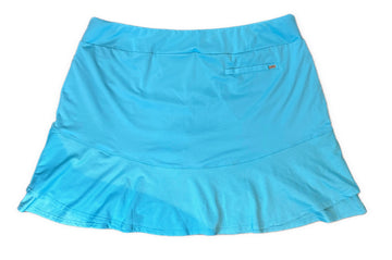 New Tail Activewear Knit Double Flounce Golf Skort - Moonstone Size XL MSP$100 - 0