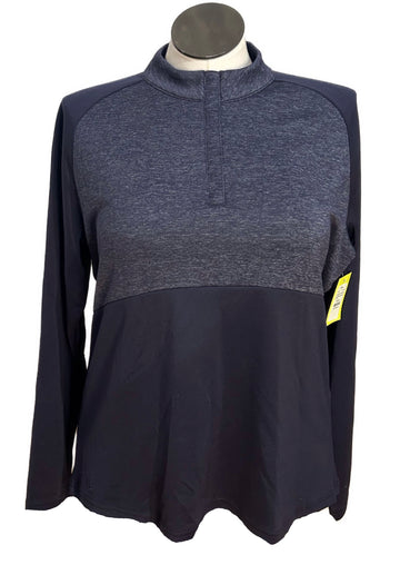 Footjoy Navy Heather Block Pullover Size XL