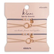 New K'lani Hair Tie Bracelets - Sisters