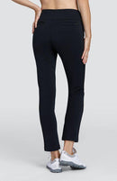 New Tail Women's Aubrianna Ankle Pant - Onyx-2