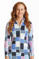 New Amy Sport Petite Jems Golf Jacket - Color Block MSP$248-1