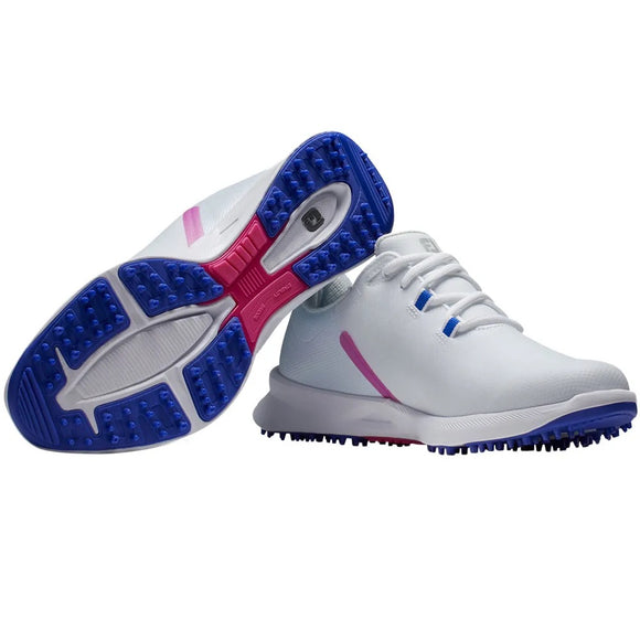 New Footjoy Women's Fuel Sport Golf Shoes - White Size 8.5 MSP$130
