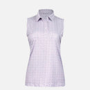 New Swannies Women's Lumina Sleeveless Golf Polo - Lilac-1