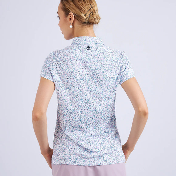 New Swannies Women's Talia Golf Polo - Lilac