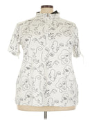 New Women's Lopez Picasso Short Sleeve Golf Polo Size 3X MSP$89-4