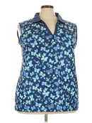 New Women's Lopez Navy Butterfly Sleeveless Golf Top Size 3X MSP$89-1