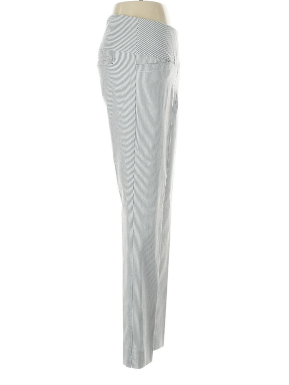 Swing Control Women's White & Black Striped Ankle Golf Pants Size 2