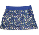 Callaway Women's Royal Blue Floral Print Golf Skort Size XL-1