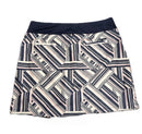 Adidas Women's Navy, White & Pink Patterned Golf Skort Size L-2