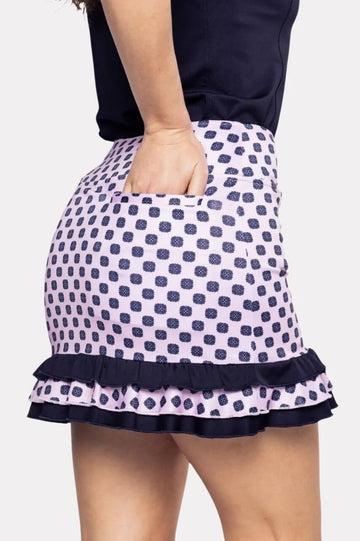 New Golftini Pretty in Pink Skort- Short - Size S MSP$128
