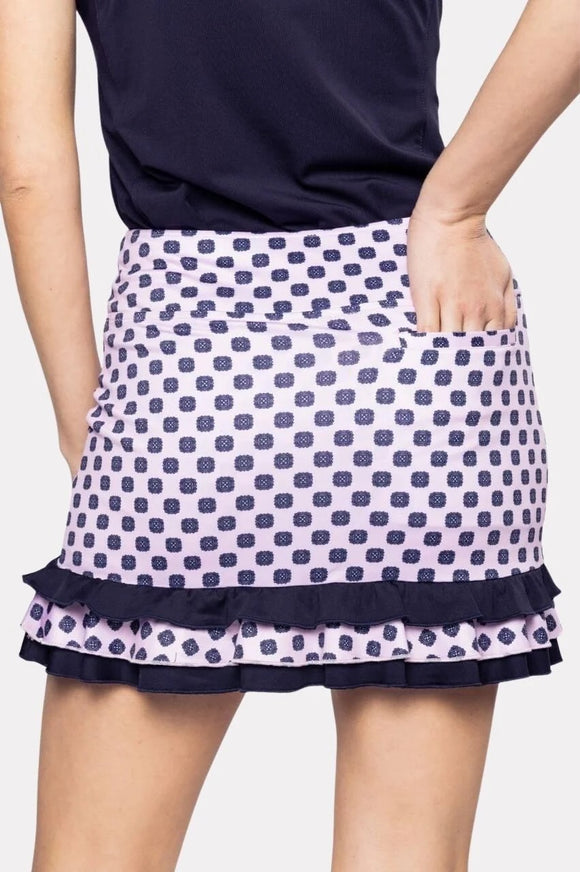 New Golftini Pretty in Pink Skort- Short - Size S MSP$128