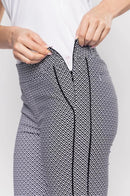 New Golftini Diamonds in the Rough Stretch Ankle Pant MSP$164-2