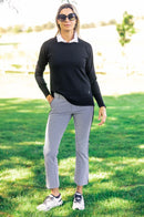 New Golftini Diamonds in the Rough Stretch Ankle Pant MSP$164-3