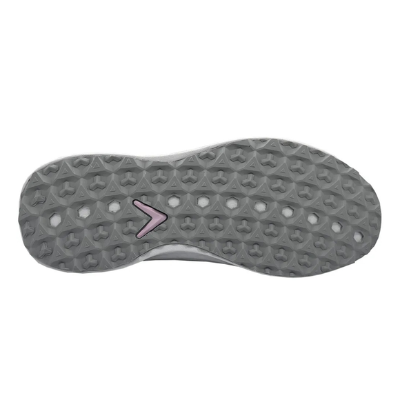 New Callaway Women's La Jolla Waterproof Spikeless Golf Shoes - Grey/Pink Size 7