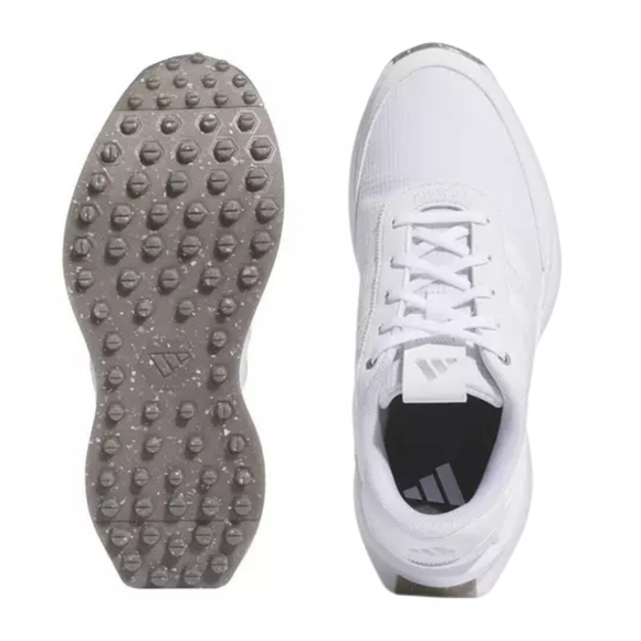 New Adidas S2G SL 24 Spikeless Golf Shoes - White/Grey