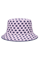 New Golftini Women's Reversible Pretty in Pink/Navy Bucket Hat MSP$60-3