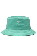 New Golftini Women's Reversible Blend In/Green Buclet Hat MSP$60-2