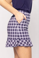 New Golftini Women's Amalfi Breeze Linen Ruffle Skort Size 4 MSP$138-2