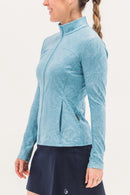 New Foray Golf Textured Full Zip Layering Jacket - Sky Blue MSP$140-2