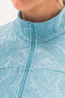 New Foray Golf Textured Full Zip Layering Jacket - Sky Blue MSP$140-3