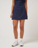 New TravisMathew Navy Moveknit Game Set Match Skort Size XS MSP$89-1