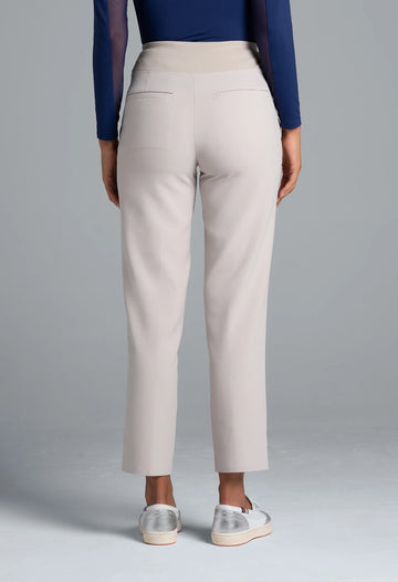 New Ibkul Solid Knit Women's Ankle Pants MSP $96 - 0