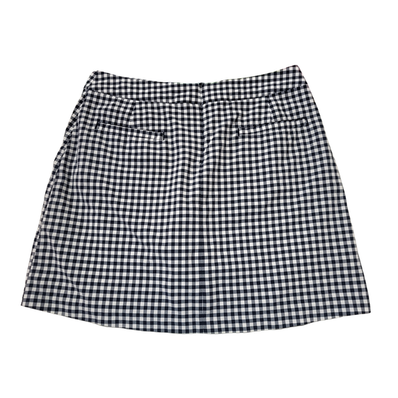 Lady Hagen Navy/White Gingham Golf Skort Size 6