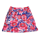 Sigrid Olsen BLue & Red Floral Golf Skort Size XS-2