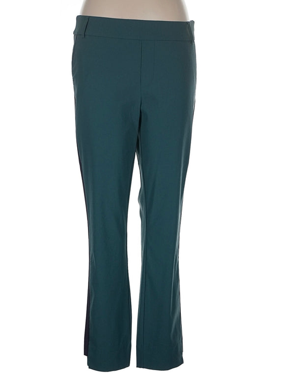 Golftini Women's Forest/Black Pull-on Stretch Golf Pant Size L MSP$158